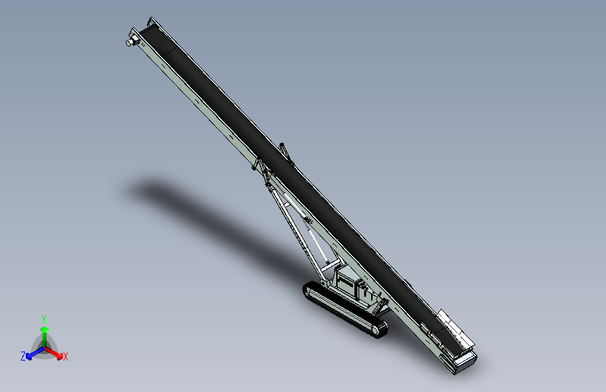 输送机 输送设备tracked-conveyor-1.snaps-模型格式为 stp