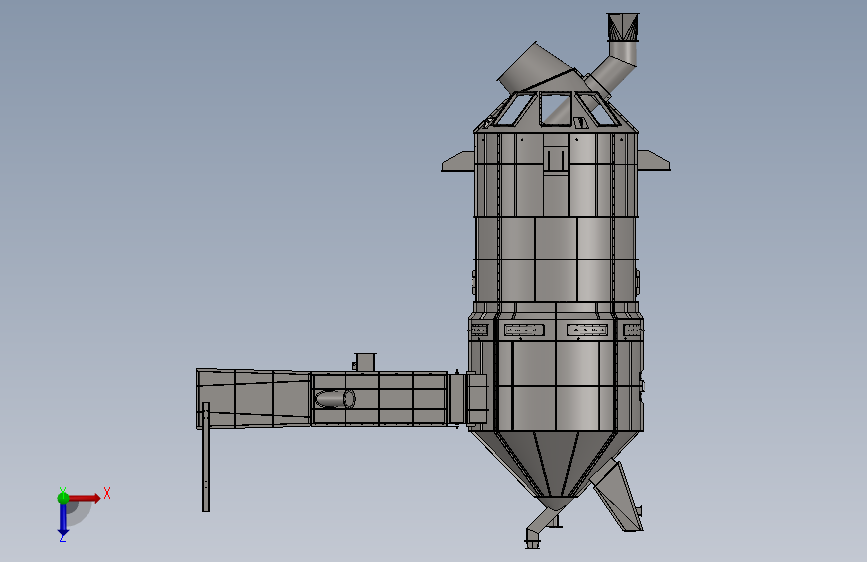 离心分离机centrifugal-separator-2832-模型格式为 单个sw