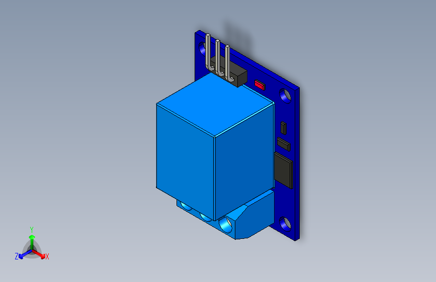 Arduino 5V 1 通道继电器 ICQUANZX
