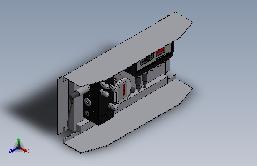 10000327482-SWB-液压流量控制表_SOLIDWORKS 2022_模型图纸下载 – 懒石网