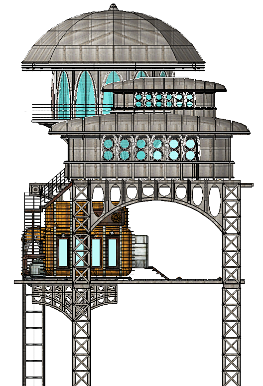 蒸汽朋克建筑