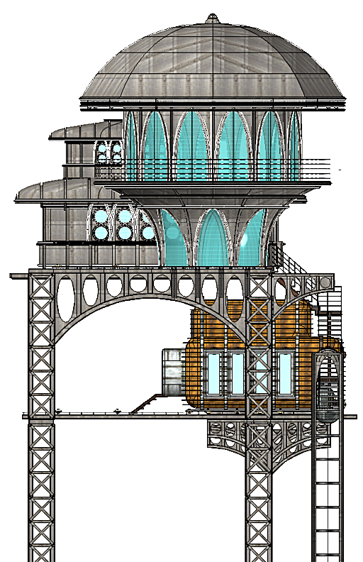 蒸汽朋克建筑
