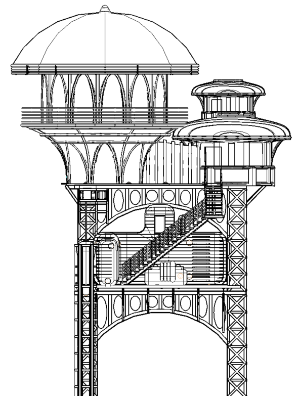 蒸汽朋克建筑