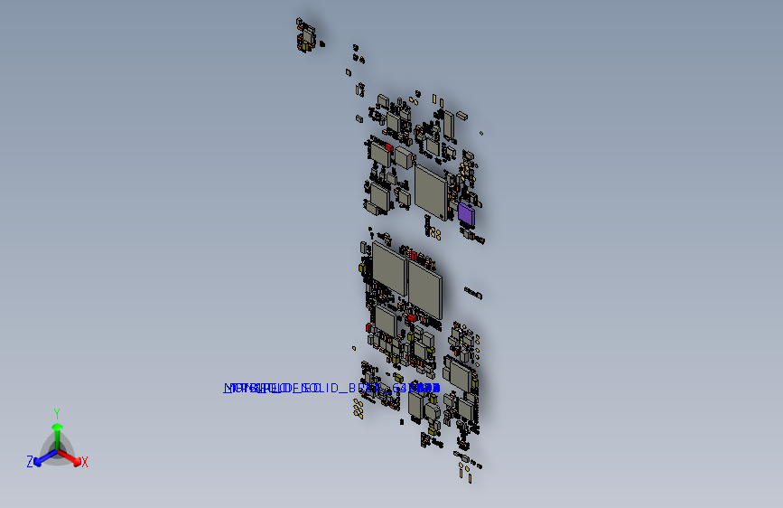 自助点餐机器 3D模型(ProE设计