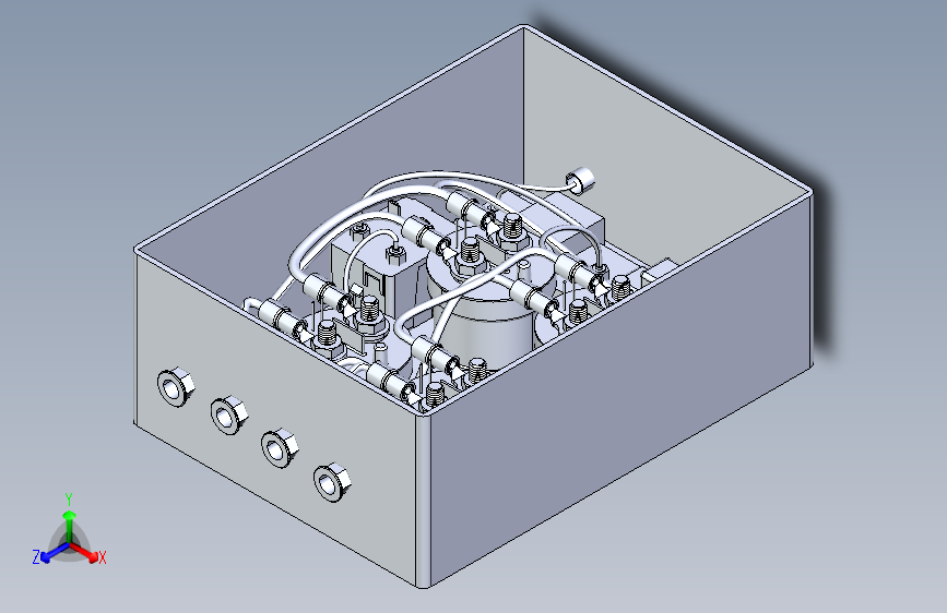 电气控制柜electrical-box-relay-current-sensor-and-other-components-1 6 STP
