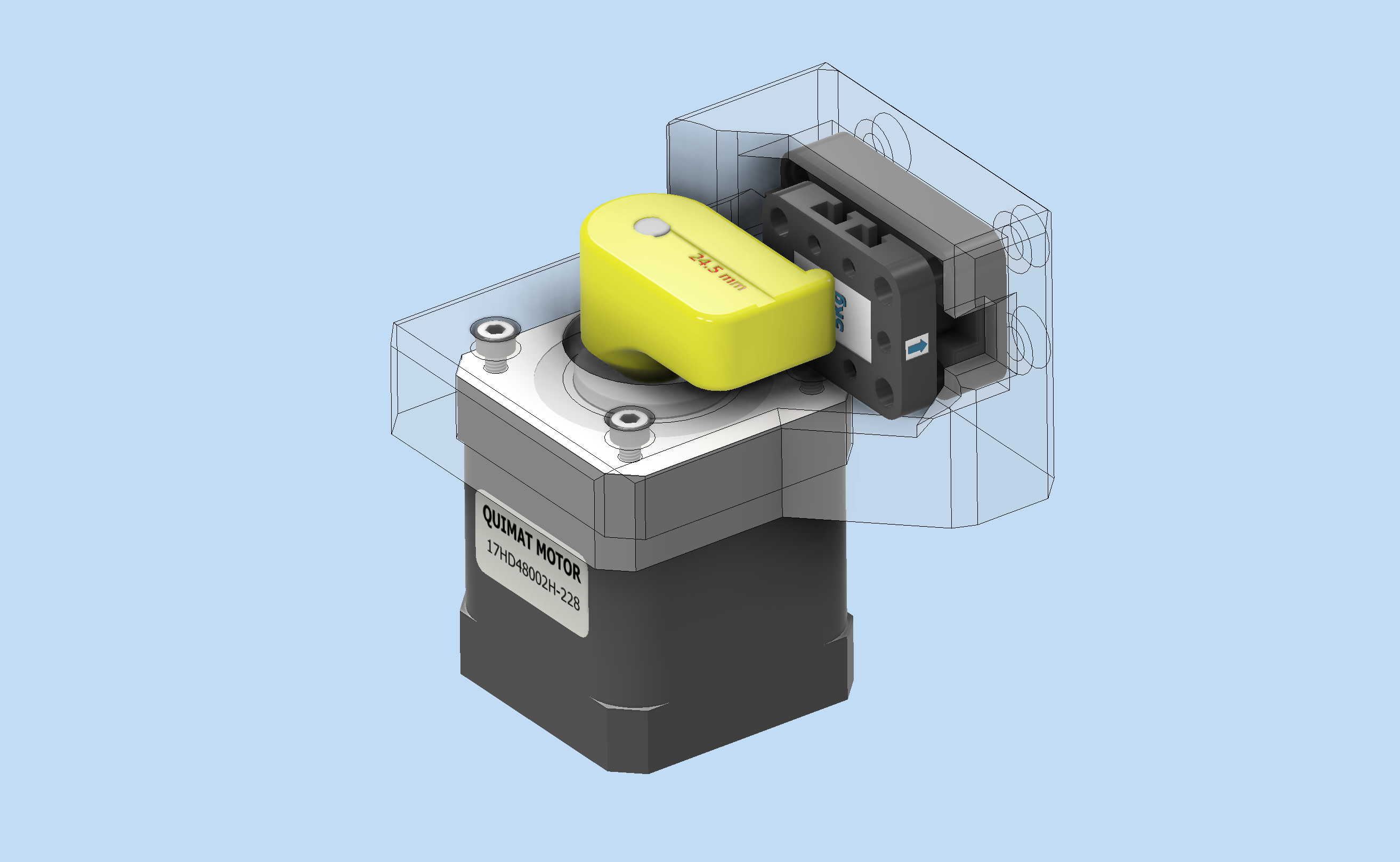 Nema17 步进电机扭矩计。