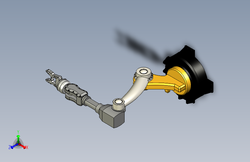 Fusion360工业机器人手臂模型MF