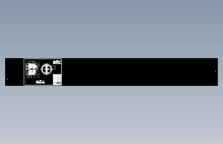XQB小型泥浆泵的结构设计(论文+DWG图纸) 主视图