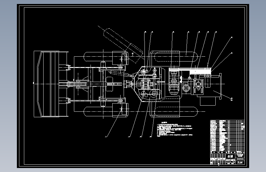 JX0816-ZL05装载机总体及其工作装置设计