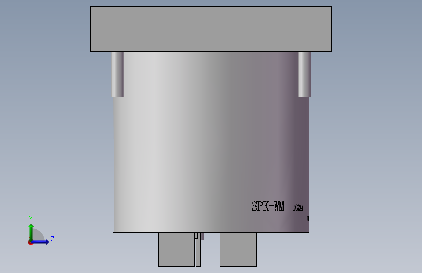 AW-S24AG 扬声器 左侧视图