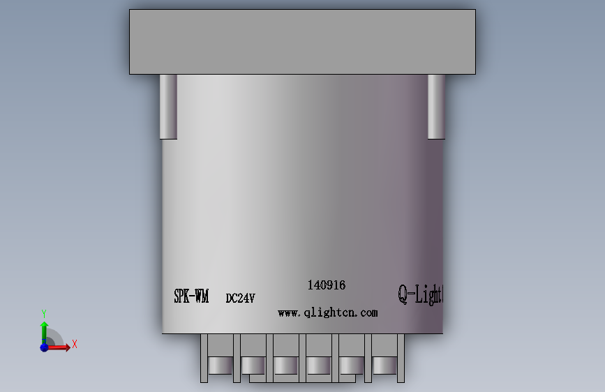 AW-S24AG 扬声器 正面视图
