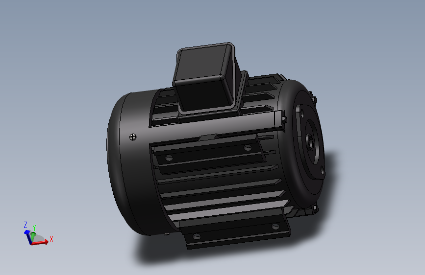 卧式液压专用电机HSW型系列模型 4种型号-422293--58