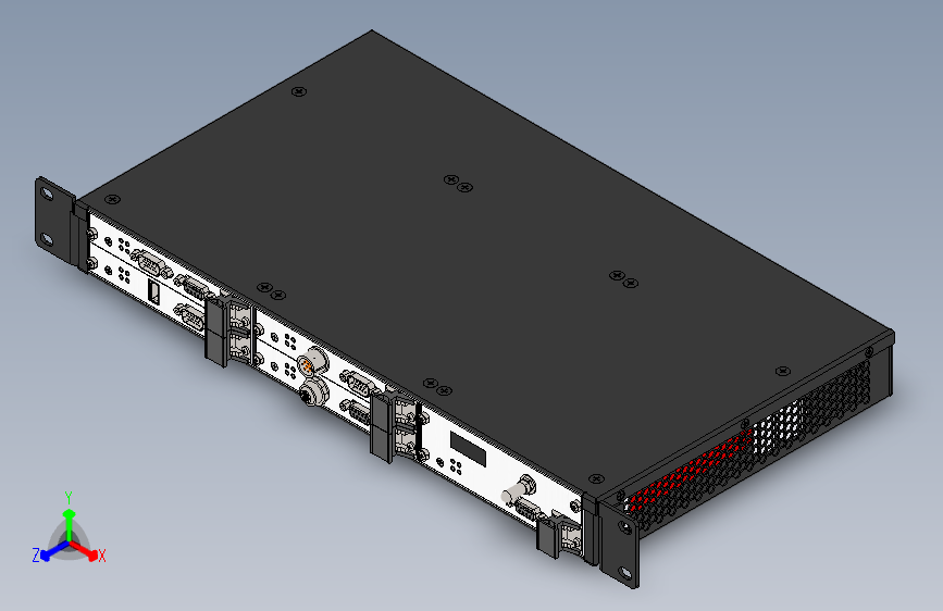 1U×19吋×240mm通用插板箱图纸-- 656294--88