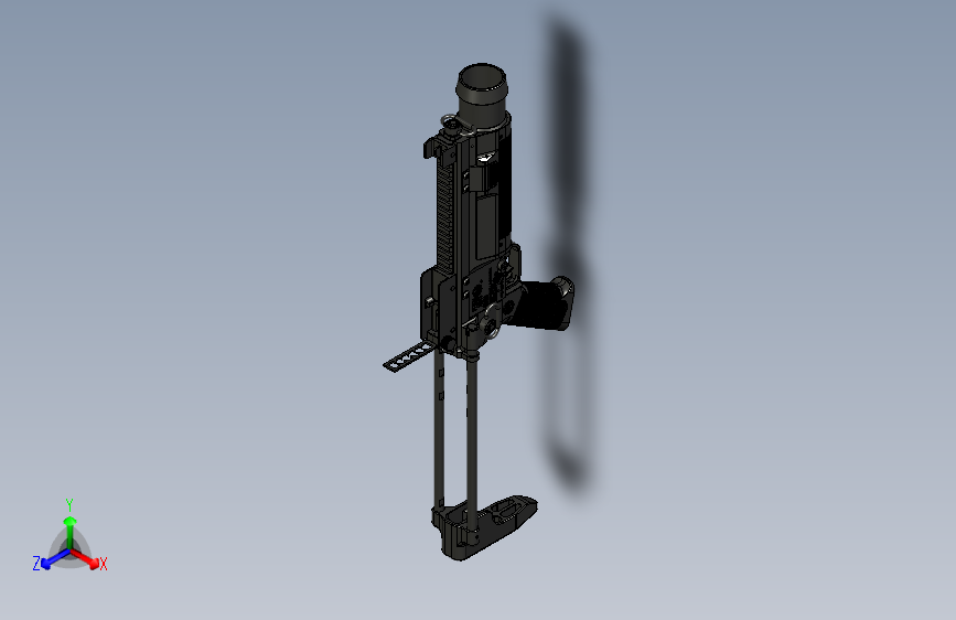 手枪左轮冲锋枪老式狙击步枪设计3D图纸grom-grenade-launcher-1 1 STP