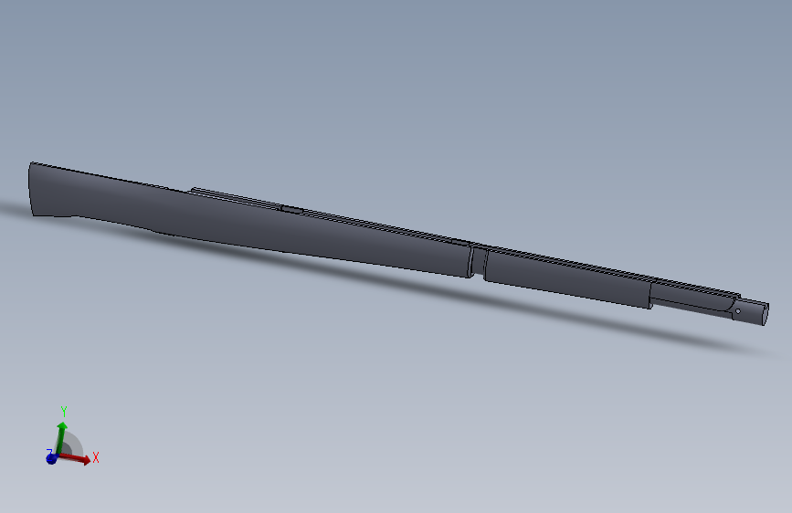 手枪左轮冲锋枪老式狙击步枪设计3D图纸LEE ENFIELD SW