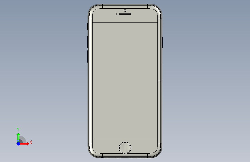 iphone 6 4 7英寸12 正面视图