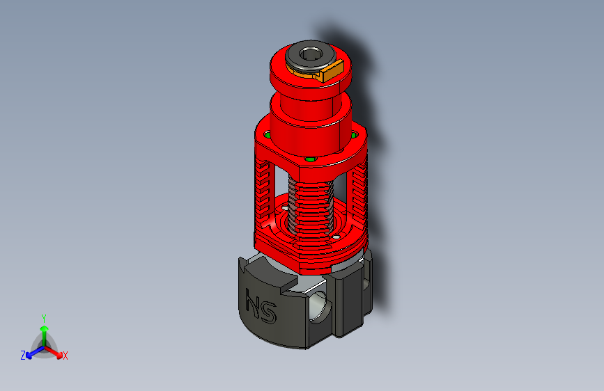 3D打印机挤出机Hotend Red Lizard K1