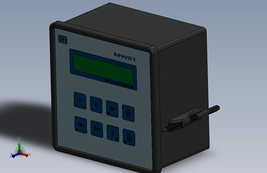 PFC控制器和万用表Weg Modelo MMW01