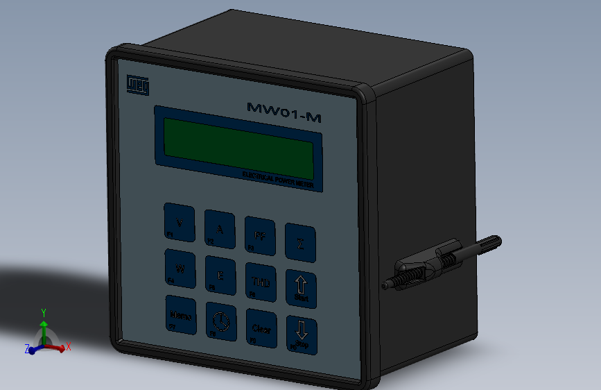 PFC控制器和万用表Weg model 0 MMW 01-M