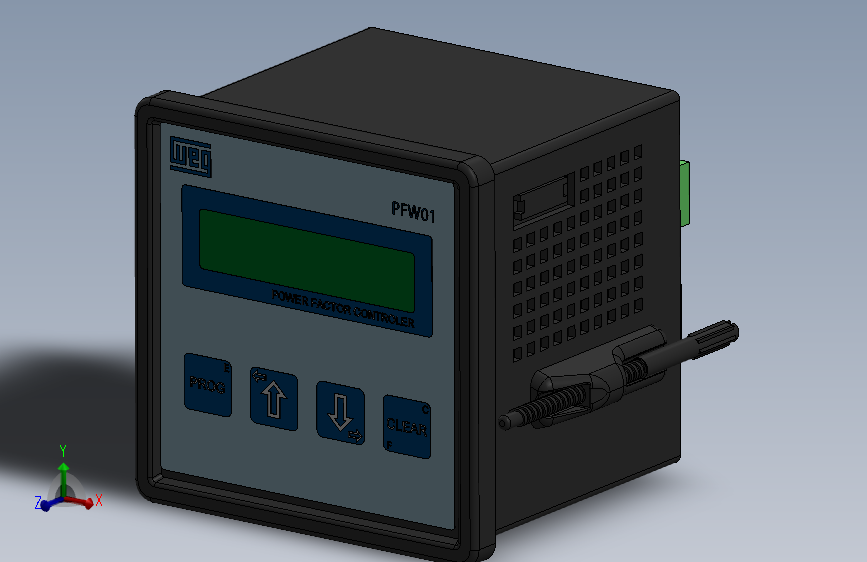 PFC控制器和万用表Weg Modelo PFW-M12