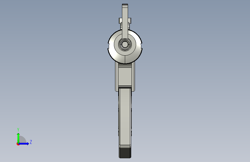 手枪左轮冲锋枪老式狙击步枪设计3D图纸m60-machine-gun(外壳) SW STP 左侧视图