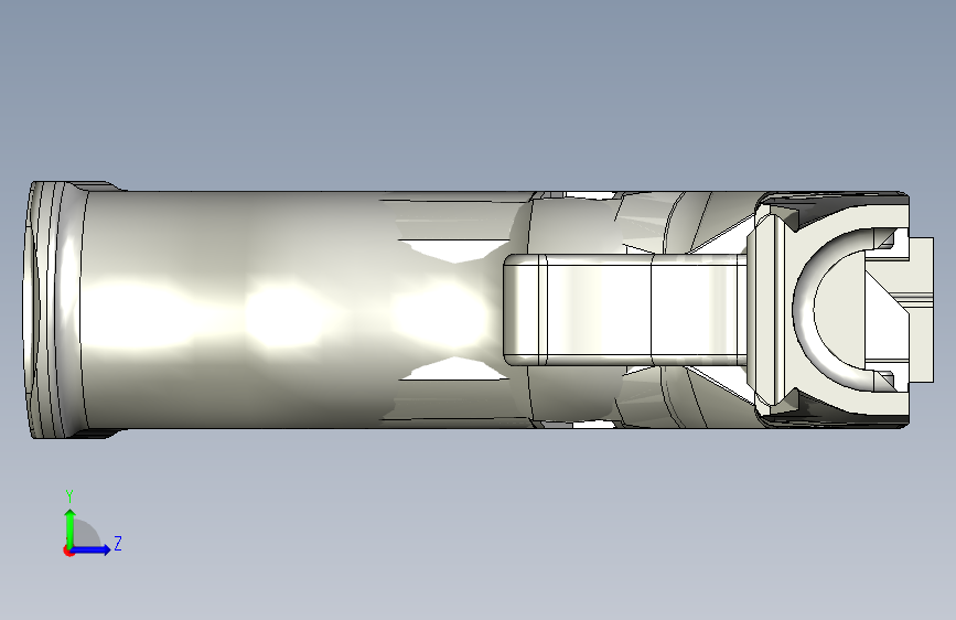 手枪左轮冲锋枪老式狙击步枪设计3D图纸pp43x-mk-ii-dd43-1-and-ss80-rails STP STL 左侧视图