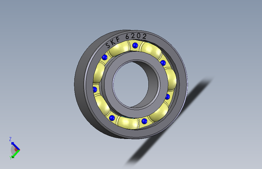 滚珠轴承 SKF 6202