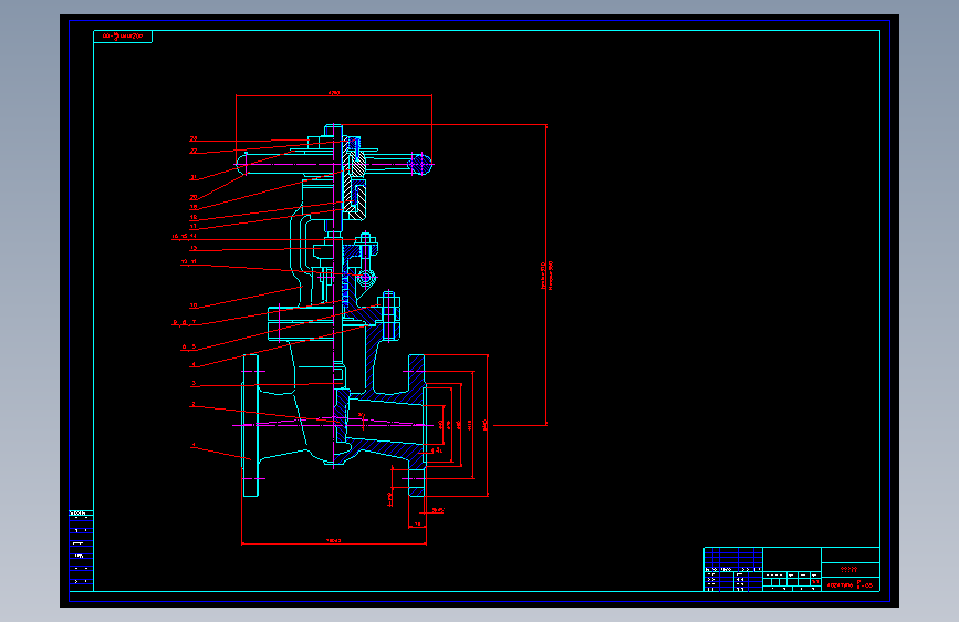 闸阀DN20-DN80