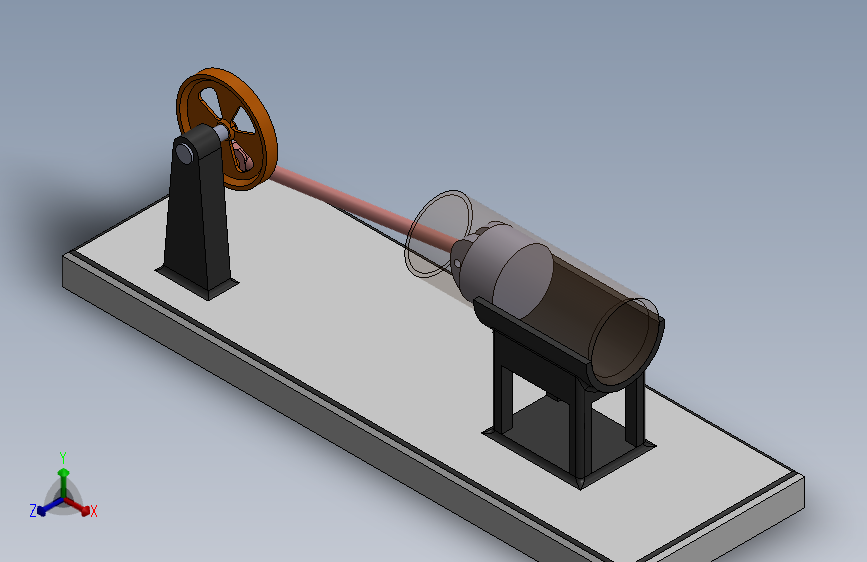 蒸汽机oscillating-cylinder-steam-engine-3831-模型格式为 sw