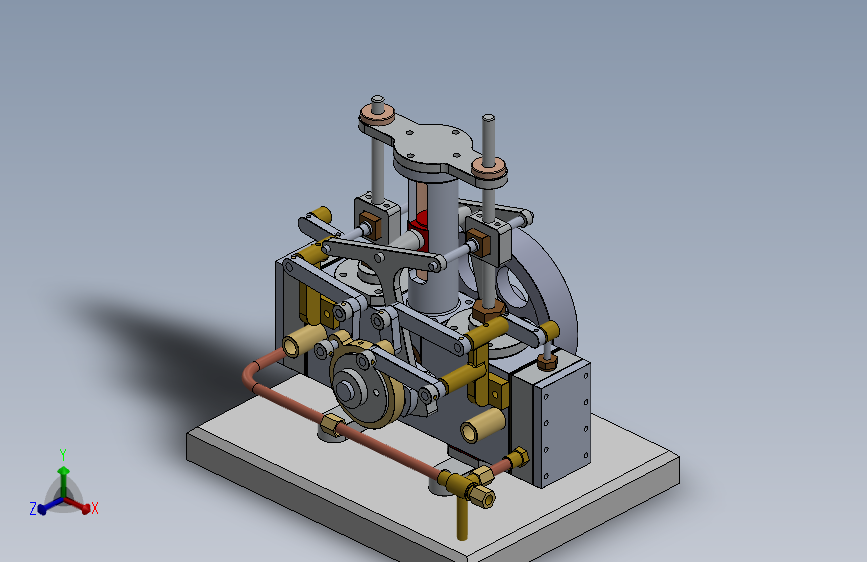 蒸汽机full-assembly-of-2-cylinder-steam-engine-d-模型格式为 sw