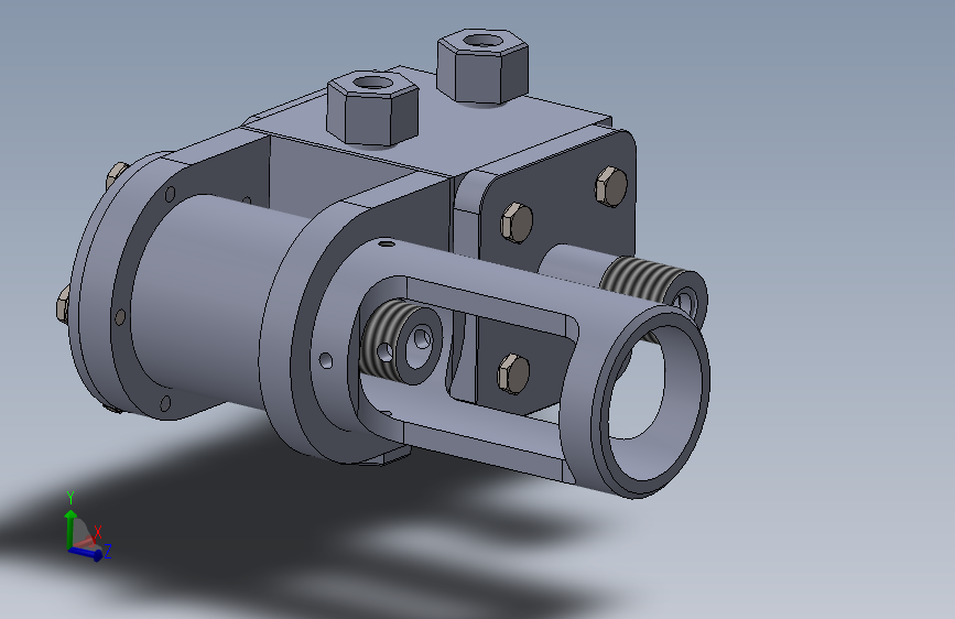 蒸汽机six-cylinder-radial-steam-engine-with-slide-模型格式为 sw