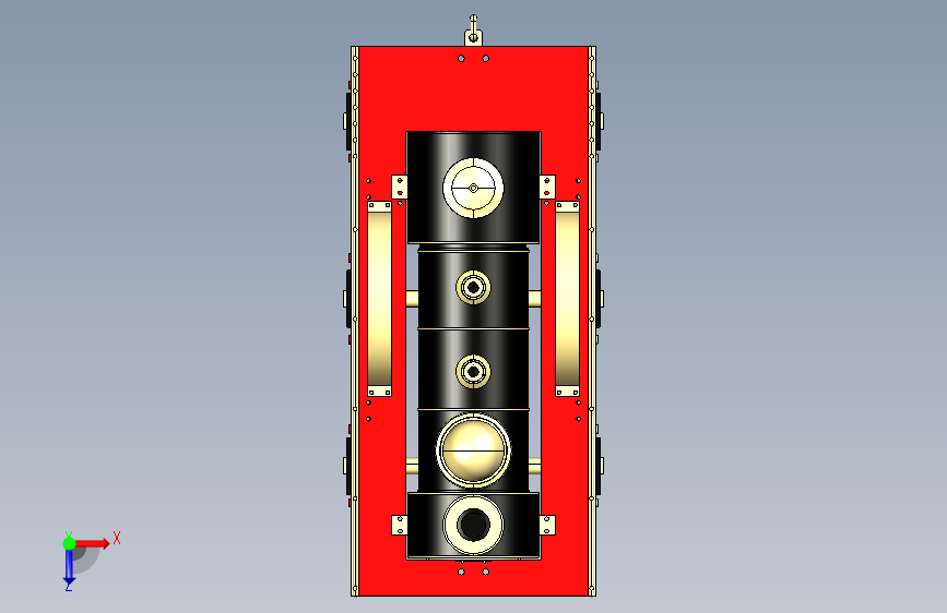 火车机车列车de-arend-locomotive-1833-模型格式为 stp 俯视图