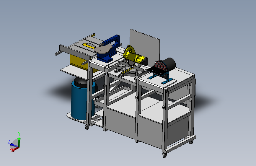 具有翻转和倾斜功能的工作台workbench-with-flip-over--sw