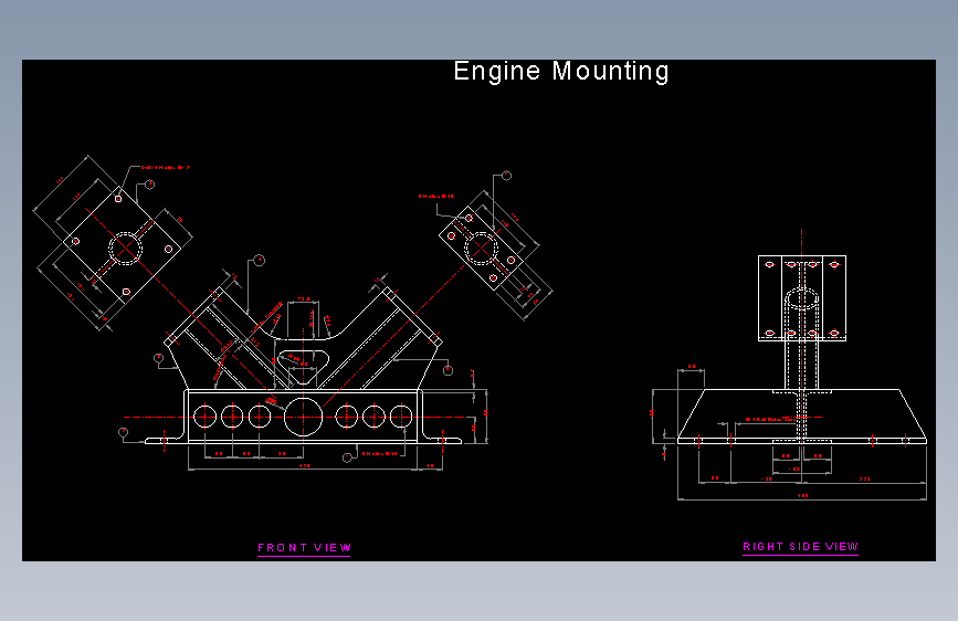 autocad 2d零件模型11