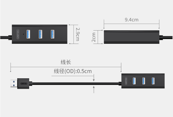 4端口usb集线器31