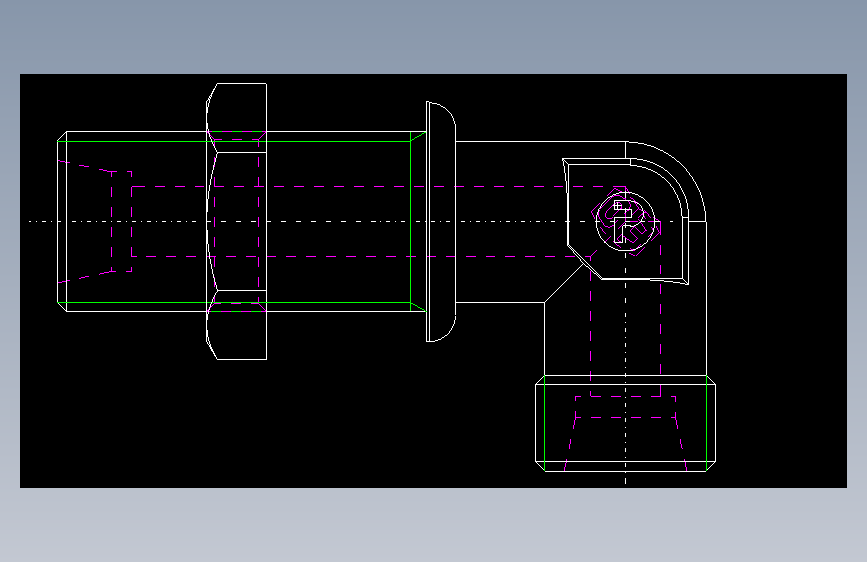 PARKER管接头EO Bulkhead elbow WSV10SOMD71(16)_back