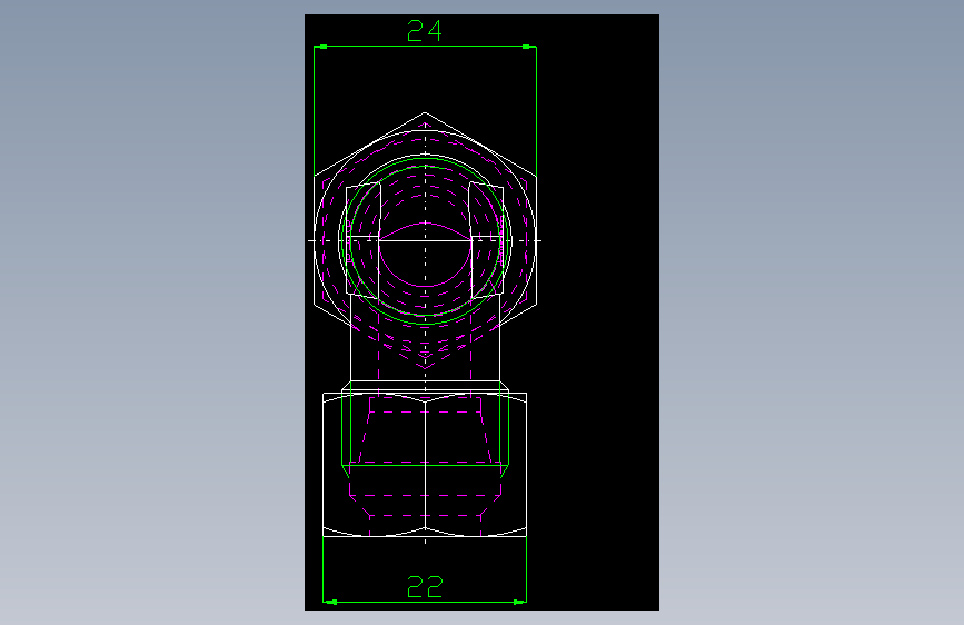 PARKER管接头EO Bulkhead elbow WSV12L71(16)_left