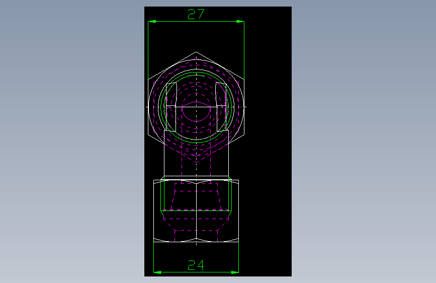 PARKER管接头EO Bulkhead elbow WSV12S71(16)_left