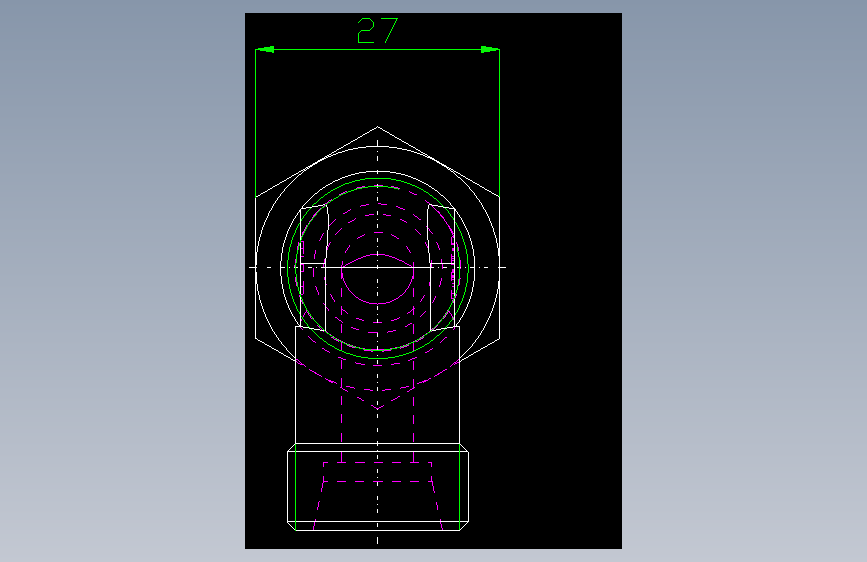 PARKER管接头EO Bulkhead elbow WSV12SOMD71(16)_left