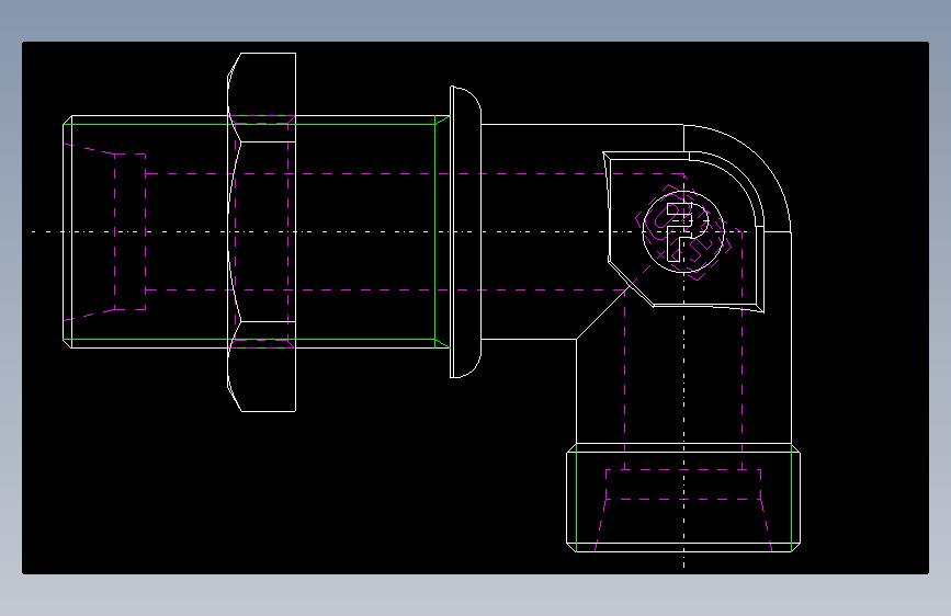 PARKER管接头EO Bulkhead elbow WSV16SOMD71(16)_back