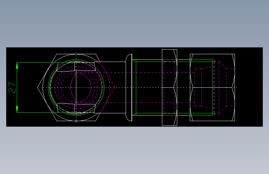 PARKER管接头EO Bulkhead elbow WSV20S71(16)_top