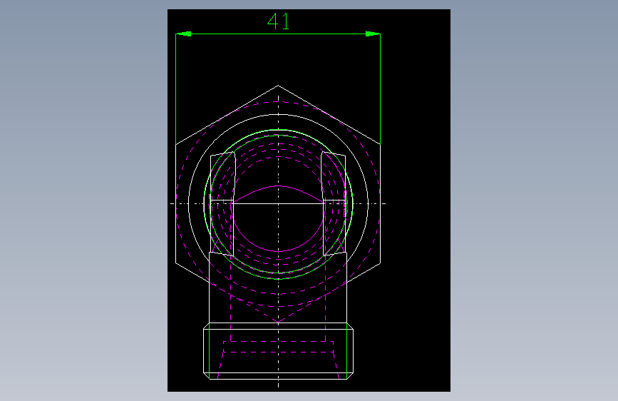 PARKER管接头EO Bulkhead elbow WSV22LOMD71(16)_left