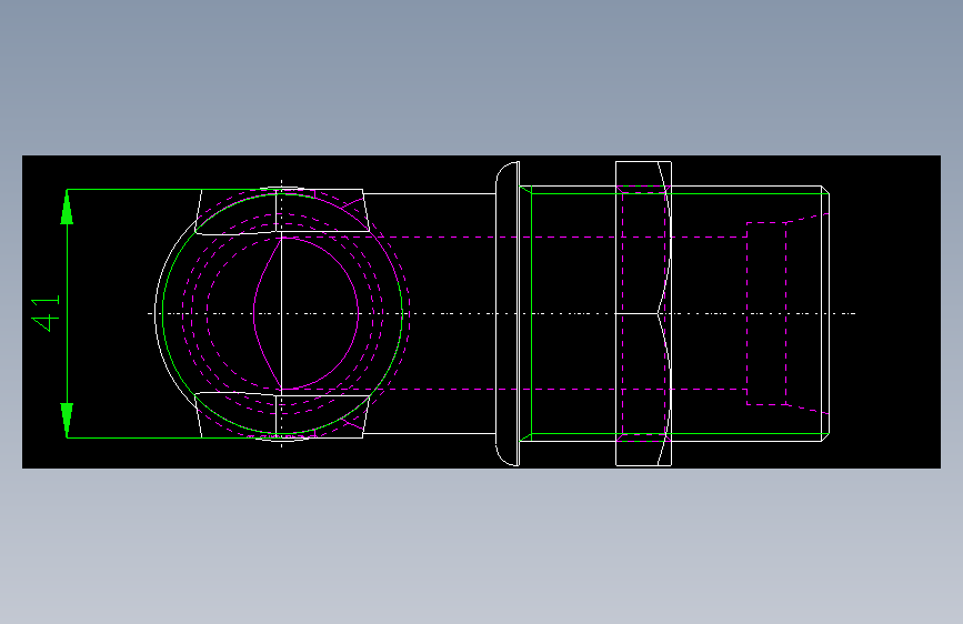 PARKER管接头EO Bulkhead elbow WSV30SOMD71(16)_top