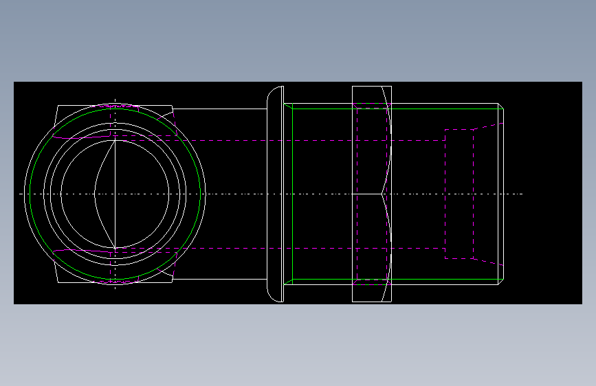 PARKER管接头EO Bulkhead elbow WSV30SOMDCF(16)_bottom