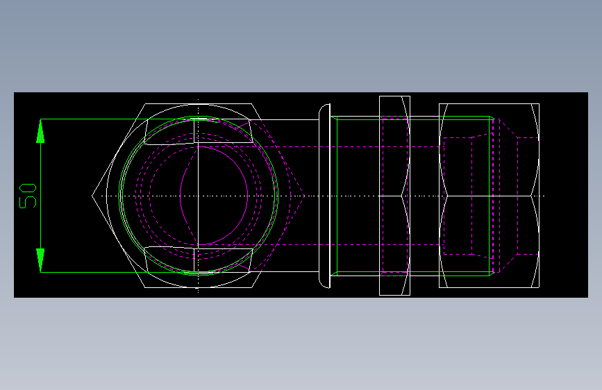 PARKER管接头EO Bulkhead elbow WSV38SCF(16)_top