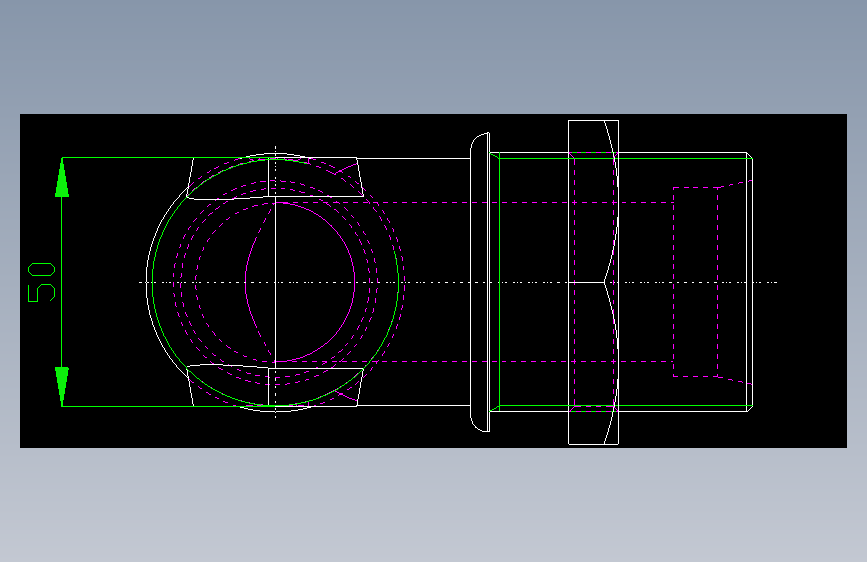 PARKER管接头EO Bulkhead elbow WSV38SOMDCF(16)_top