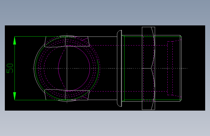 PARKER管接头EO Bulkhead elbow WSV42LOMD71(16)_top