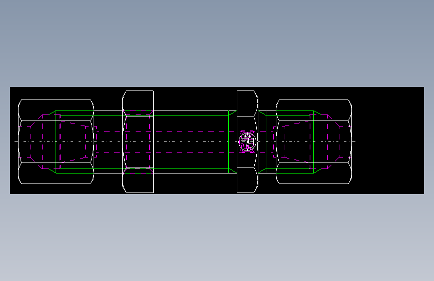 PARKER管接头EO Bulkhead union SV06LCF(16)_back