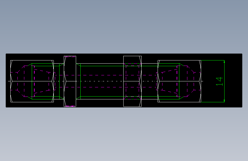 PARKER管接头EO Bulkhead union SV06LCF(16)_top