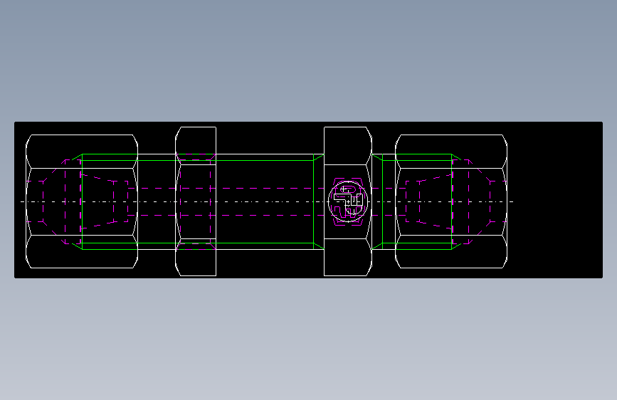 PARKER管接头EO Bulkhead union SV06S71(16)_back